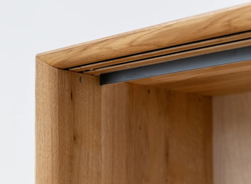 PROXIMA.store - Luxusný dubový TV stolík - MODERN LOFT FARBA: dub, ROZMER: dĺžka TV stolíka 200 cm