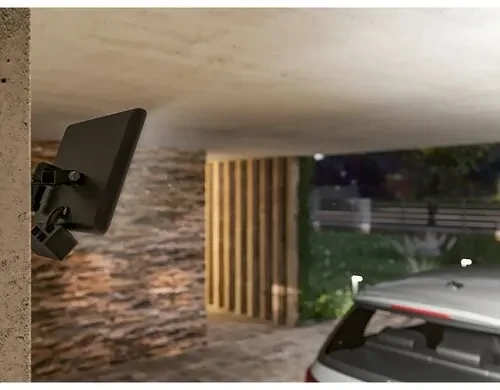 Panlux LED reflektor s PIR senzorom Vana S Evo čierna, IP65, 20 W