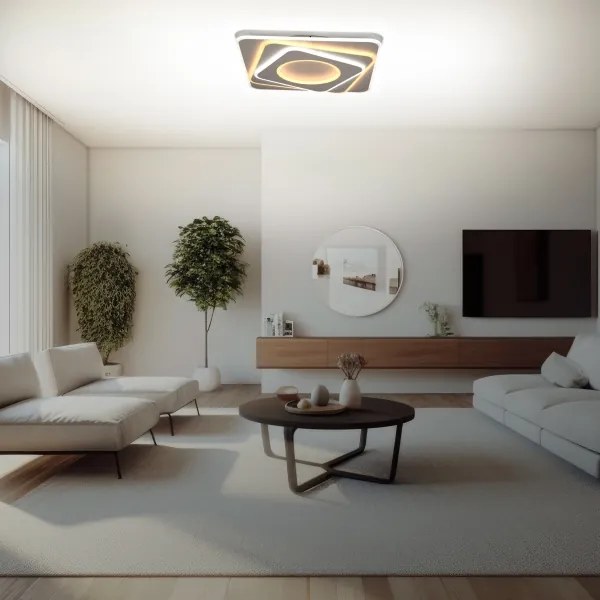 Brilagi - LED stmievateľné stropné svietidlo MODERN LED/100W/230V 3000-6000K + diaľkové ovládanie