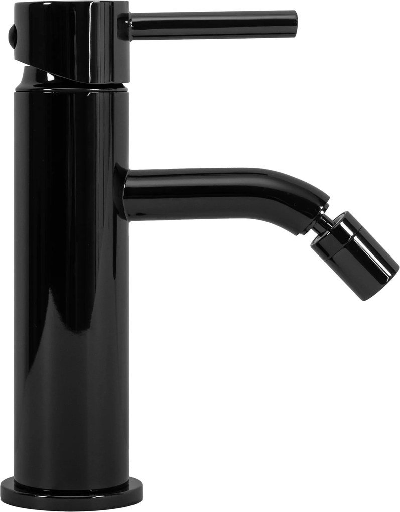 Rea Lungo, bidetová batéria, čierna lesklá, REA-B0665