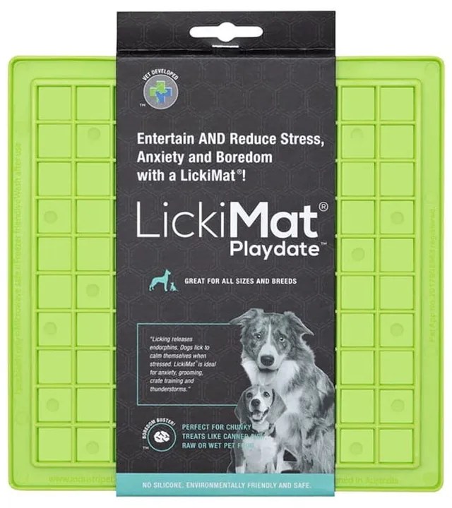 Lízacia podložka Playdate Green – LickiMat