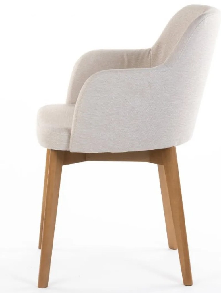 RAMONA BEIGE ECOCHIC ČALÚNENÁ STOLIČKA beige