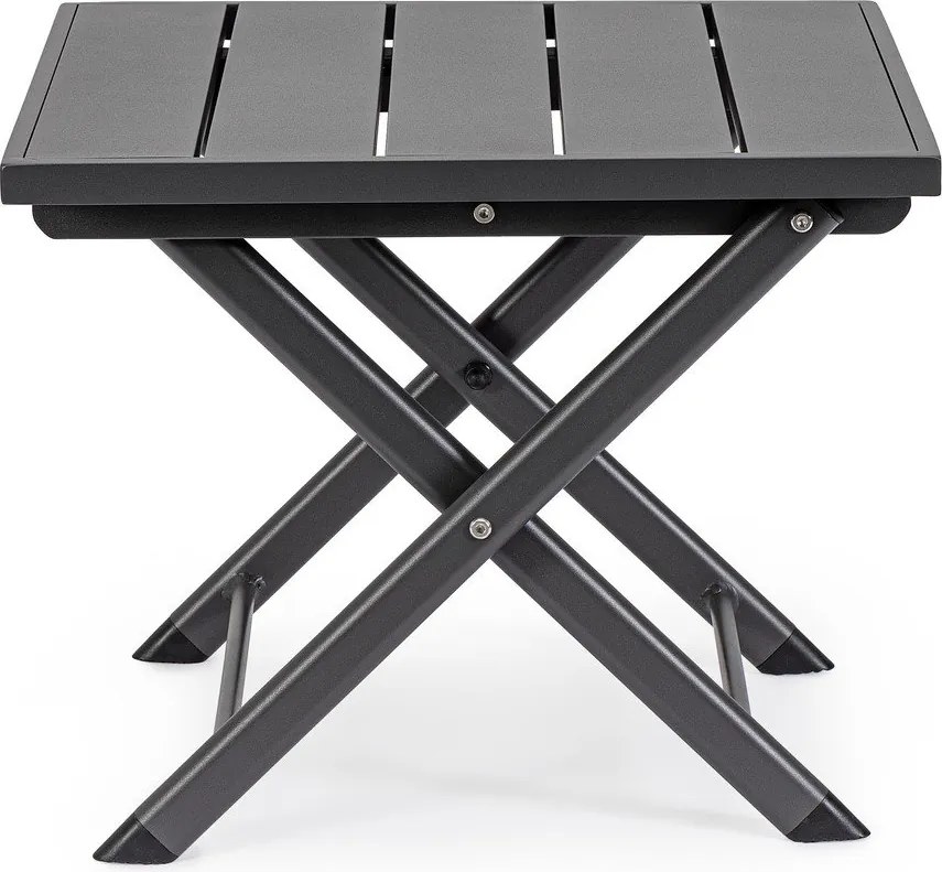 Hliníkový záhradný konferenčný stolík 43x44 cm Taylor – Bizzotto