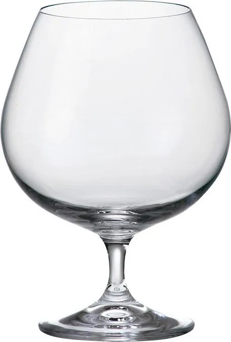 BOHEMIA COLIBRI POHÁR NA BRANDY 690ML SADA 6KS