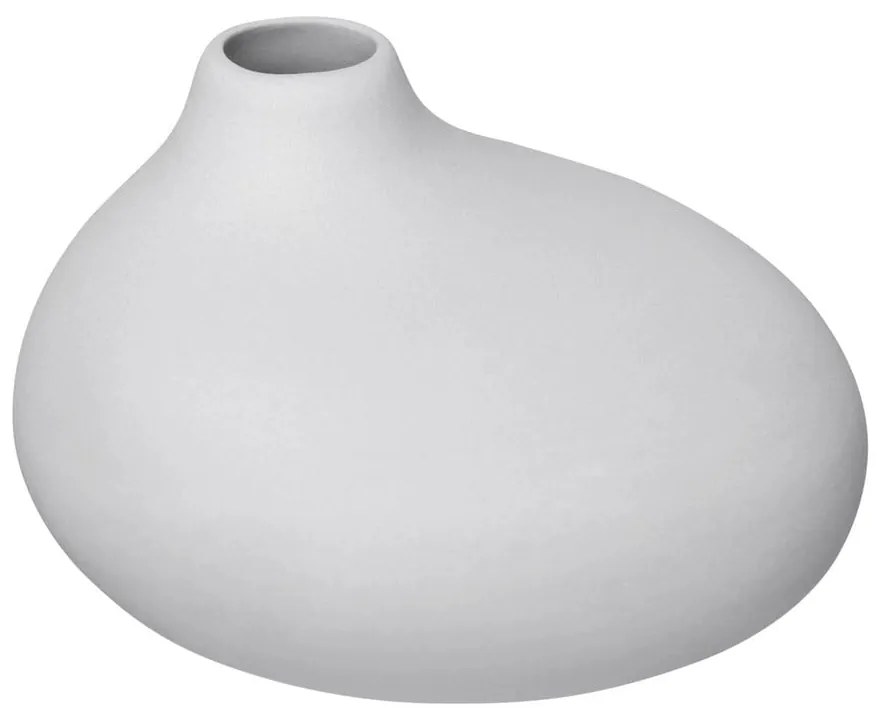 Svetlosivé porcelánové súprava váz 3 ks (výška 9 cm) Nona – Blomus