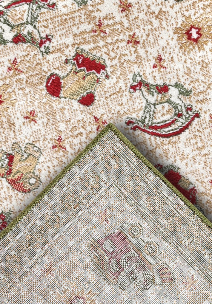 Villeroy & Boch, Kusový koberec Villeroy & Boch Toy's delight so strihaným vlasom 106218 Green, Multicolor, 50x80, zelená, obývacia izba