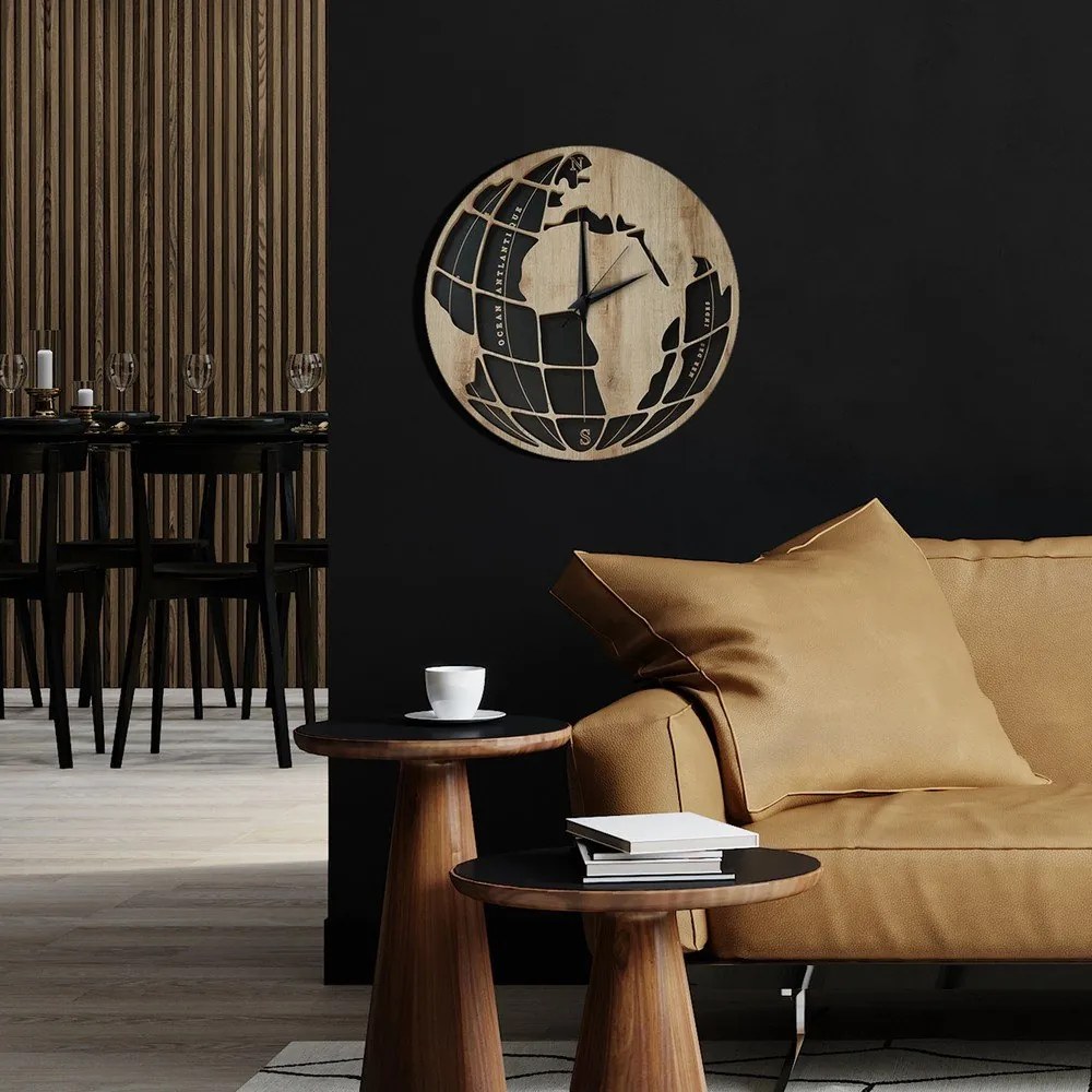 Nástenné hodiny ø 57 cm Oliver – Styler