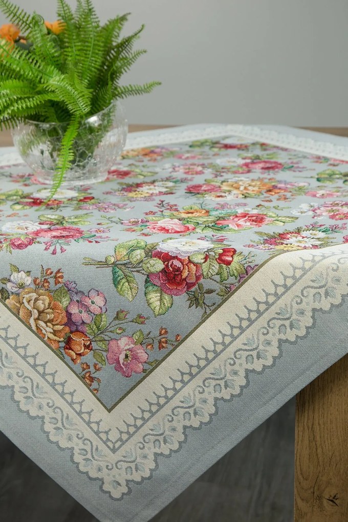 GOBELÍNOVÝ OBRUS POP 100X100 CM VZOROVANÝ