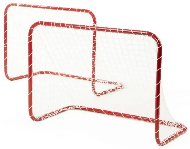 DomTextilu Sada dvoch futbalových bránok 42990 Červená 78 x 58 x 45 cm