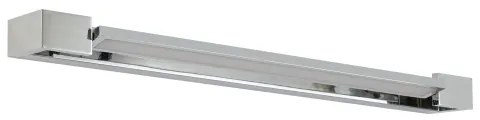 Brilagi-LED Kúpeľňové zrkadlo s osvetlením AQUA LINE LED/18W/230V 60 cm IP44 lesklý chróm