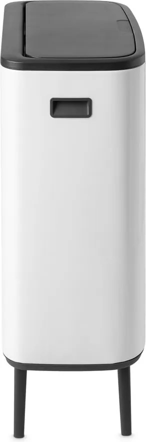 Biely dotykový oceľový odpadkový kôš 60 l Bo Touch Bin Hi – Brabantia