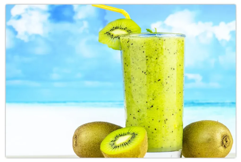 Obraz - kiwi smoothie (90x60 cm)