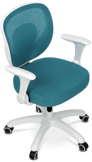 Autronic BONTEC Detská stolička, výškovo nastaviteľná, modrá sieťovina, KA-K1062 BLUE Farba: Modrá