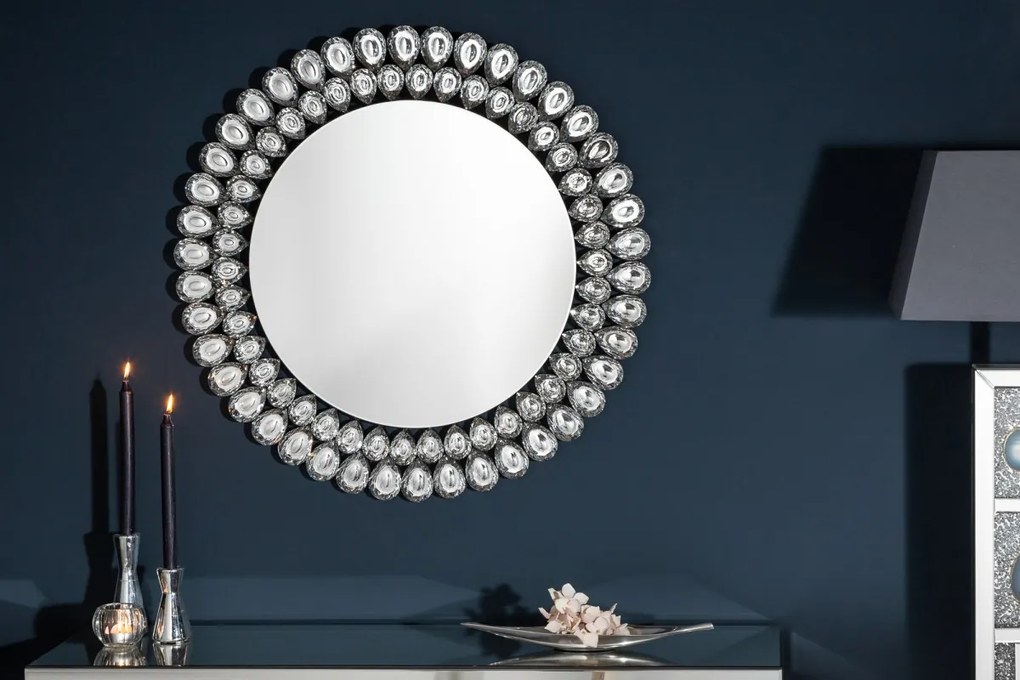 Dizajnové nástenné zrkadlo Big Briliant 80 cm