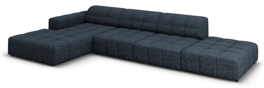 Modrá rohová pohovka (ľavý roh) Chicago – Cosmopolitan Design