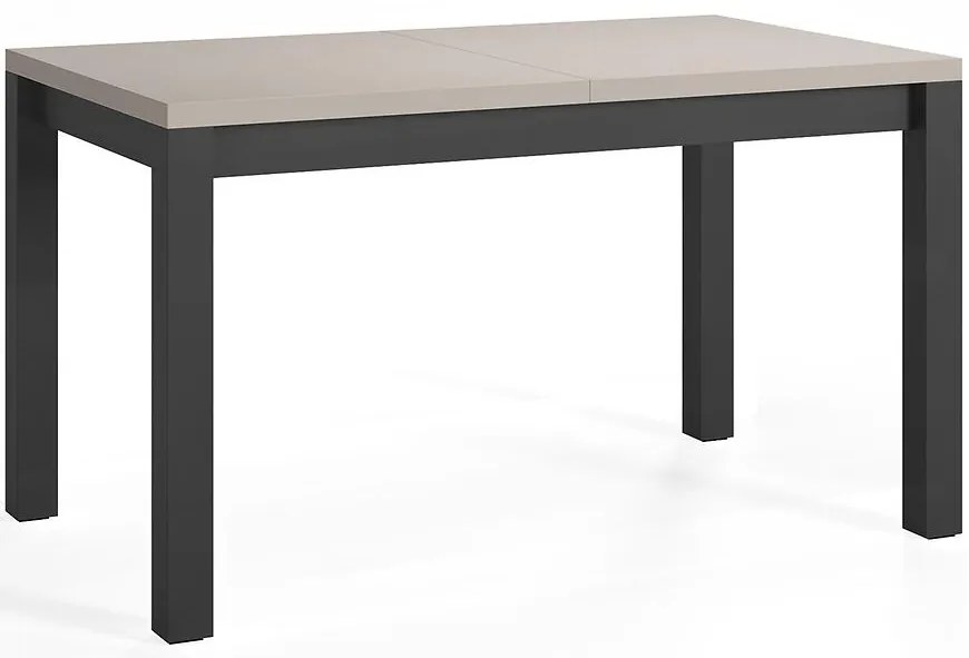 Rozkladací stôl Mini kašmír/čierna