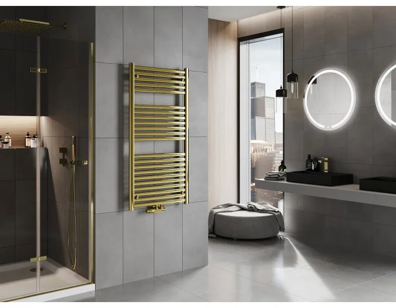 Mexen Hades, vykurovacie teleso 1200x600 mm, 520 W, zlatá lesklá, W104-1200-600-00-50