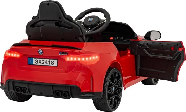 Elektrické autíčko BMW M4 červené