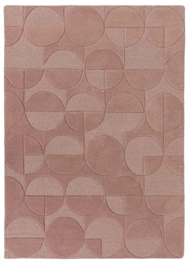 Flair Rugs koberce Kusový koberec Moderno Gigi Blush Pink - 160x230 cm