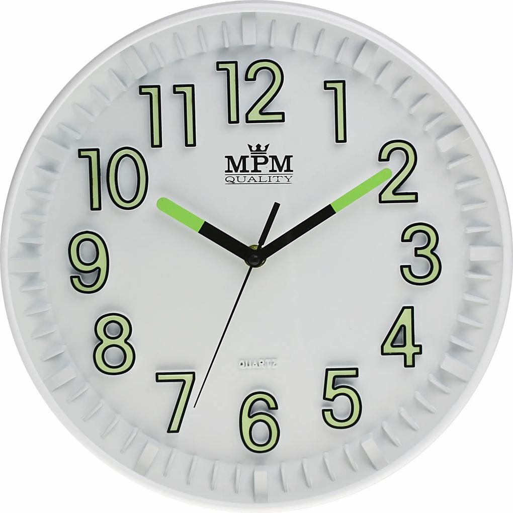 Nástenné hodiny plastové MPM E01.3231.00