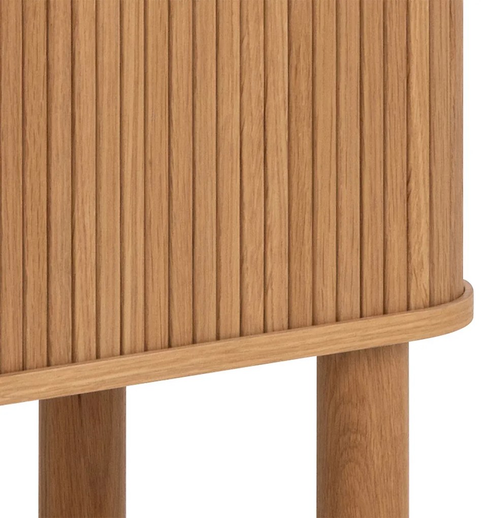 Šatní skříň Langley 80 cm dub přírodní