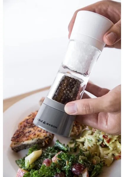 Cole&Mason - Mlynček na korenie 2v1 LINCOLN DUO 19 cm