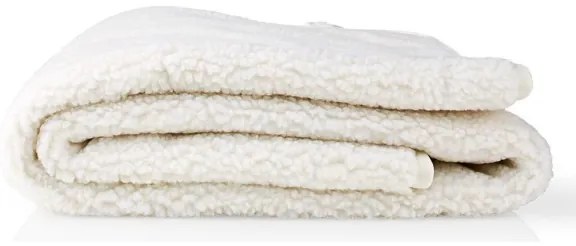 Nedis PEBL120CWT1 - Elektrická vyhrievacia deka 60W/230V 150x80 cm vlna