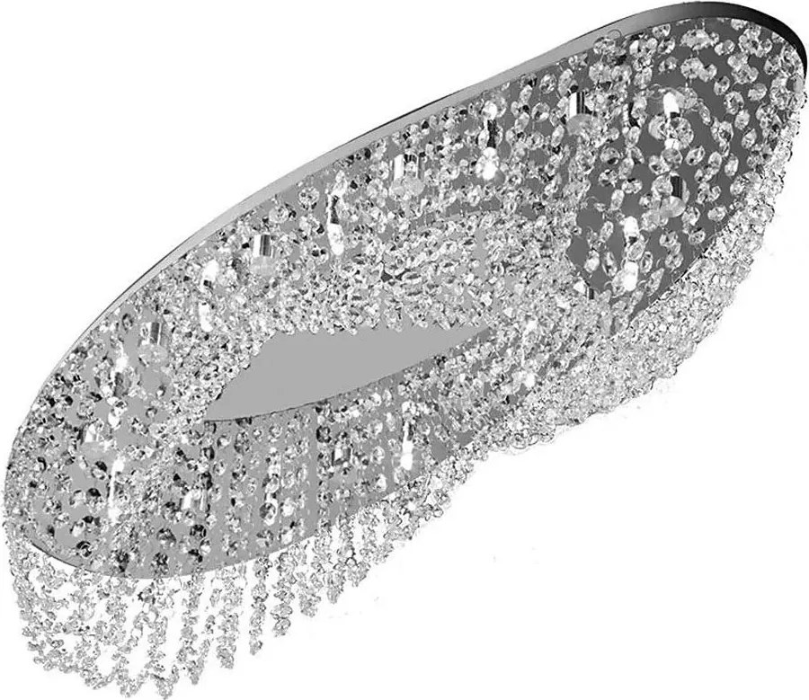 Prezent 69047 - ELIPTHON Stropné prisadené svietidlo 10xG9/33W/230V