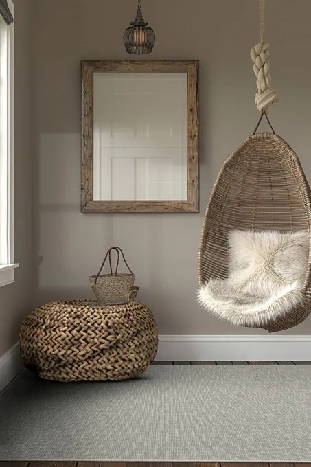 Koberec Linen 920 sivý