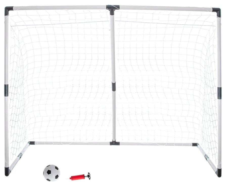 KIK Detská futbalová bránka 2v1 KIK, skladacia, 185 × 120 × 70 cm s loptou a pumpou