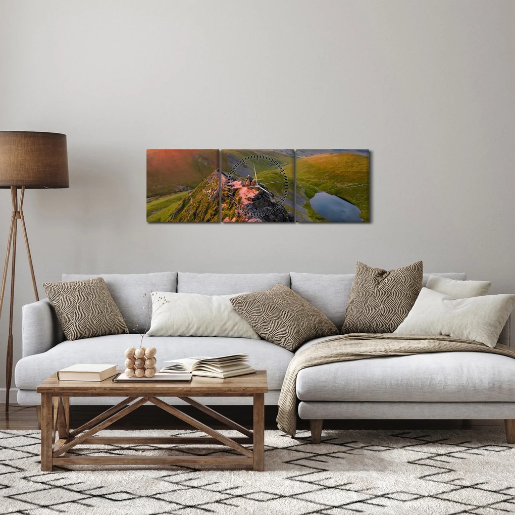 Obraz - Blencathra (s hodinami) (90x30 cm)