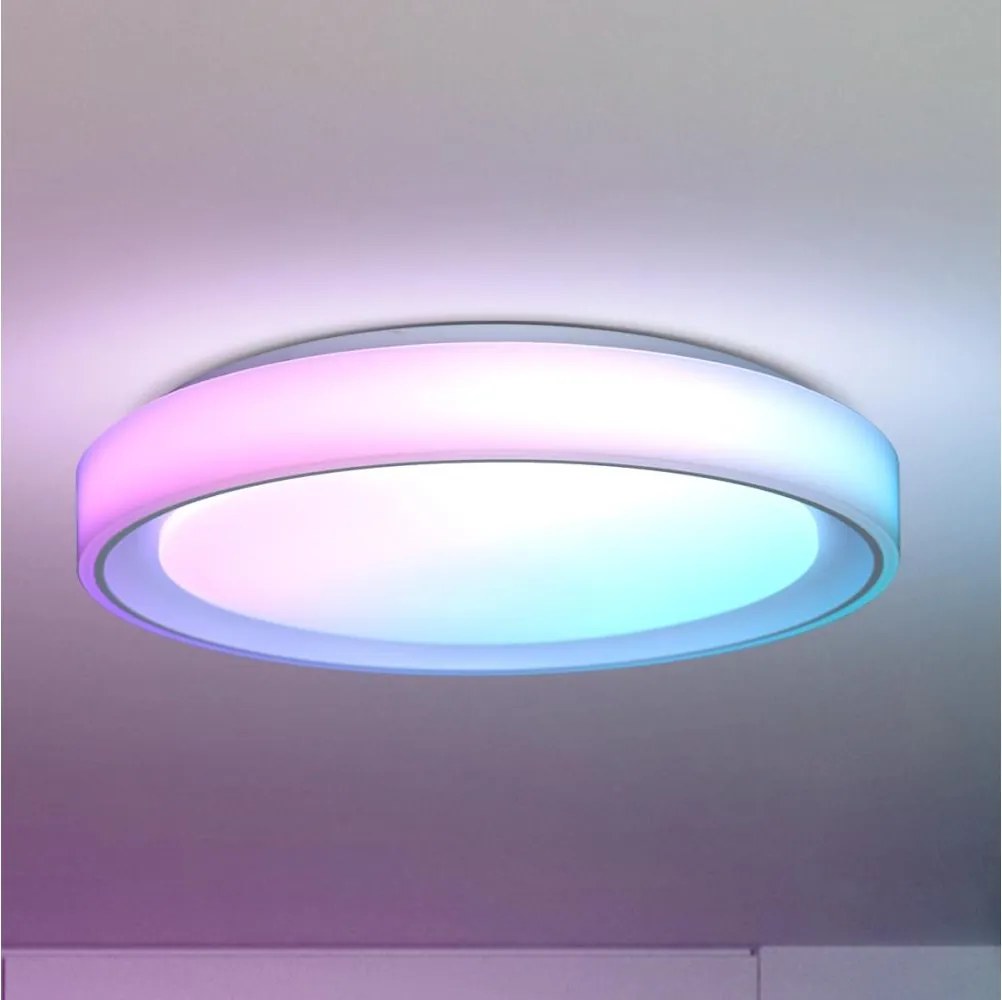 Brilagi-LED RGB Stmievateľné svietidlo FLOCO LED/30W/230V Wi-Fi Tuya + LED/6W + DO