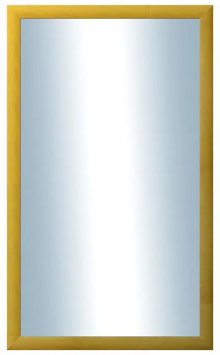 DANTIK - Zrkadlo v rámu, rozmer s rámom 60x100 cm z lišty LEDVINKA žltá (1439)