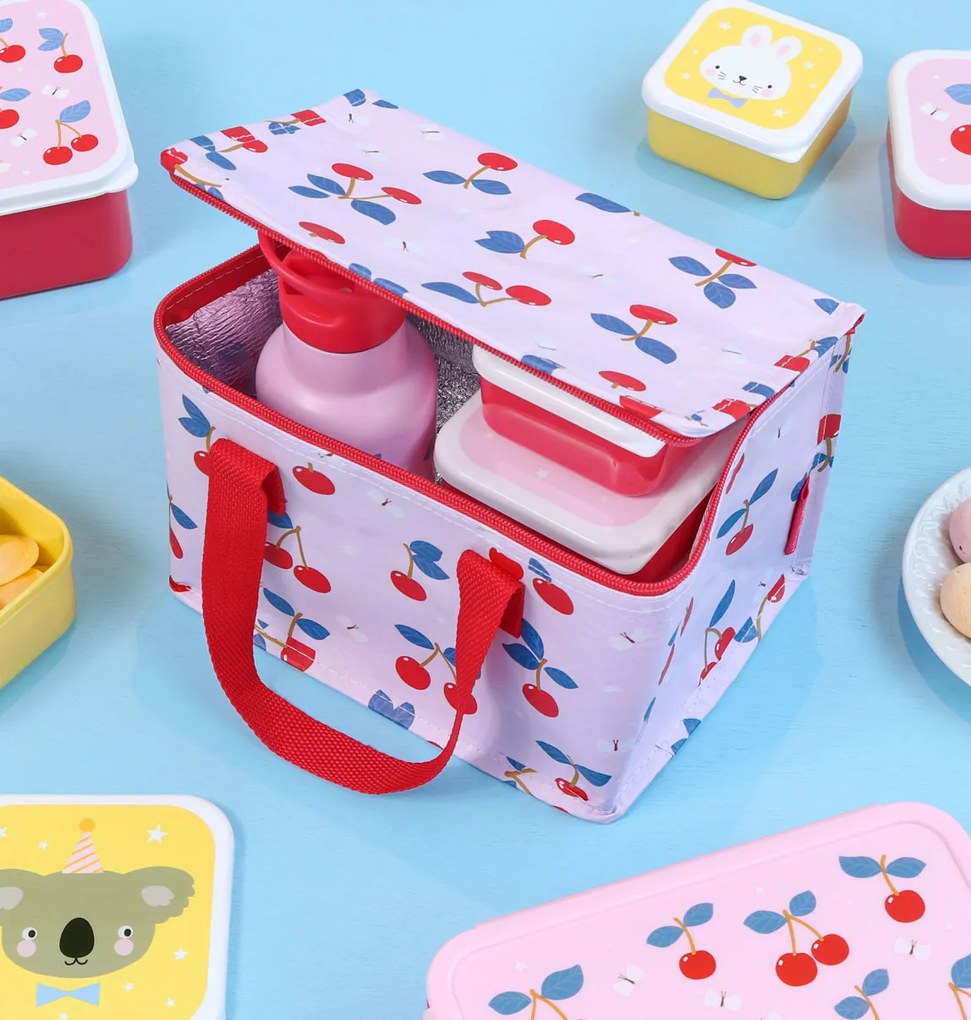 A Little Lovely Company - chladiaca taška - čerešne
