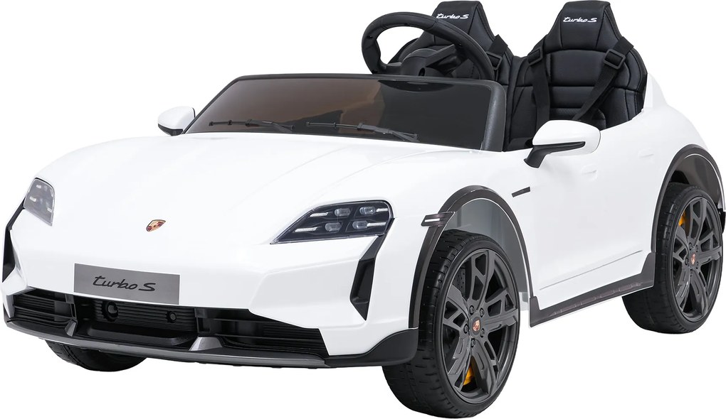 Ramiz Porsche Taycan Turbo S Biele vozidlo