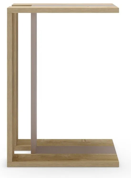 Odkladací stolík v dekore duba 40x30 cm Macha – Marckeric