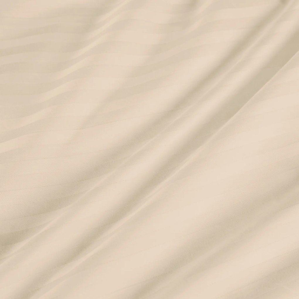 SATÉNOVÁ OBLIEČKA NA VANKÚŠ CIZGILI CAPUCCINO 70X80 CM EXCLUSIVE CAPUCCINO
