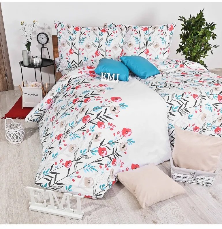 Obliečky bavlnené Nice EMI, Predĺžený set jednolôžko obsahuje 1x 140x220 + 1x 70x90