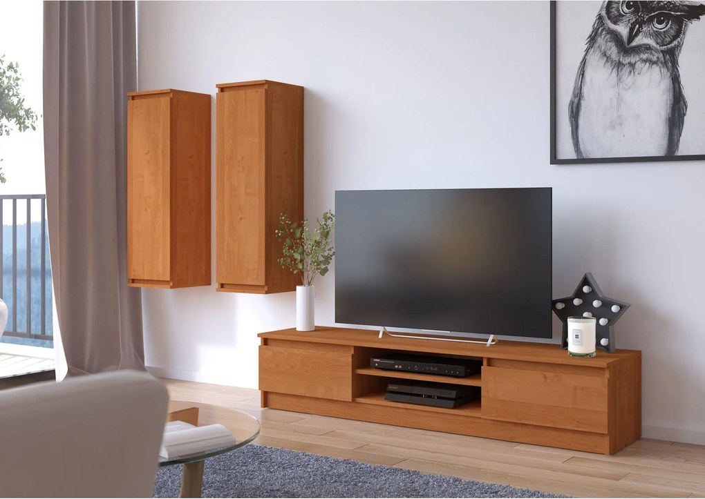 TV stolík Ronon 160 cm jelša