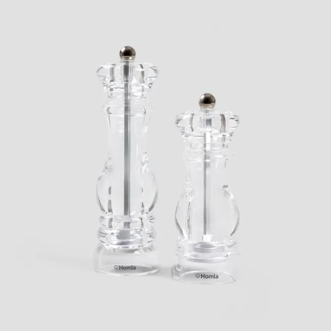 Sada dvoch mlynčekov HALLAIS priesvitná 729720