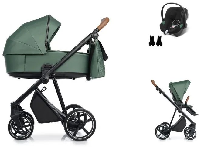 ROAN Ivi + Cybex Aton B2 i-Size boho green 3v1