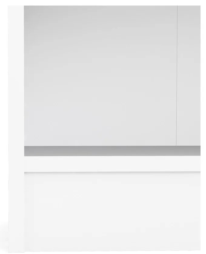 Biela knižnica Tvilum Basic, 79 x 107 cm