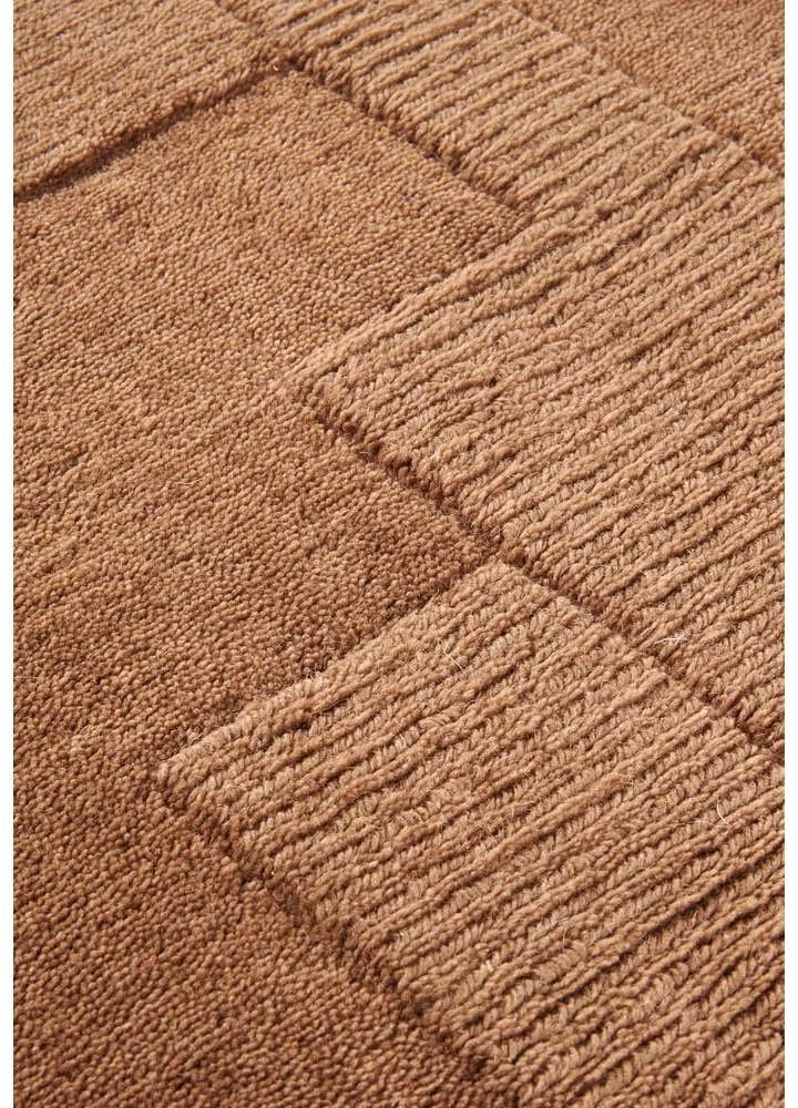 Hnedý ručne tkaný vlnený koberec 160x230 cm Wilhelmine – Villeroy&amp;Boch