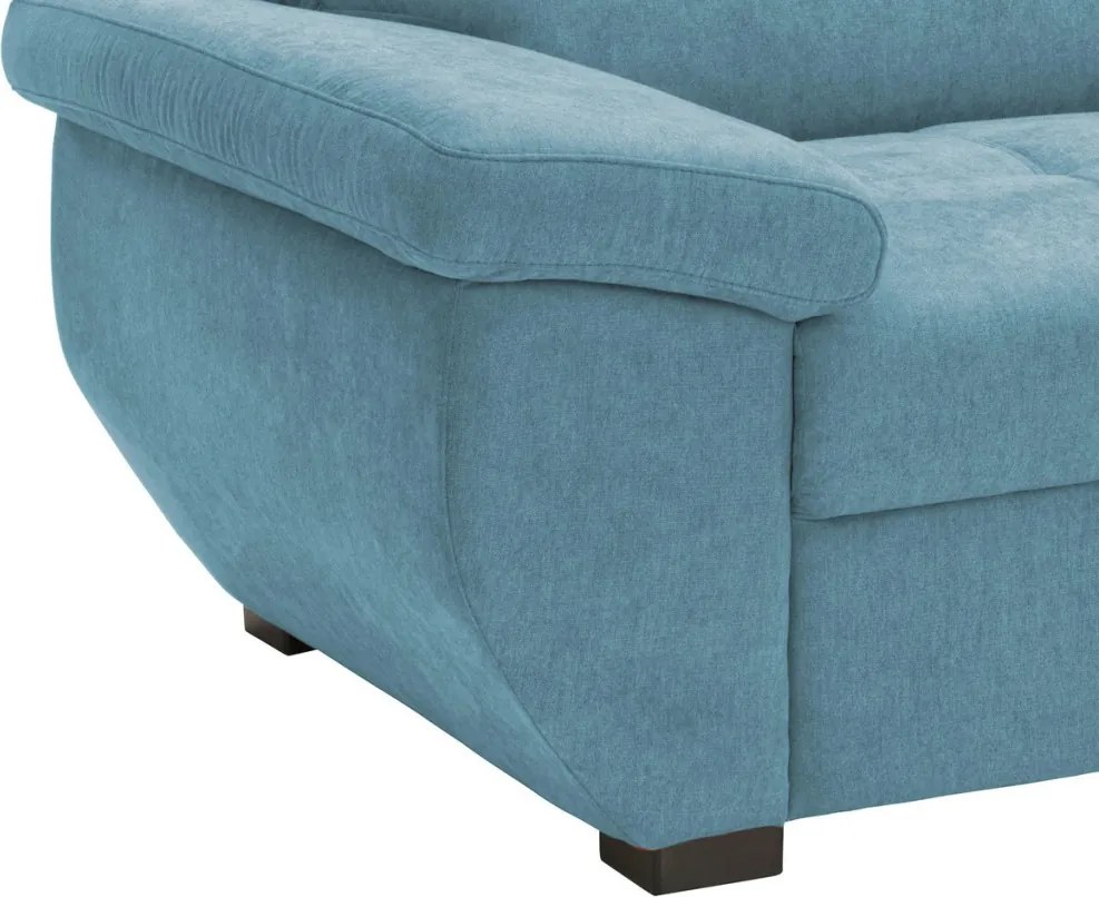 Trojsedák Speedway,  azúrovo modrá látka