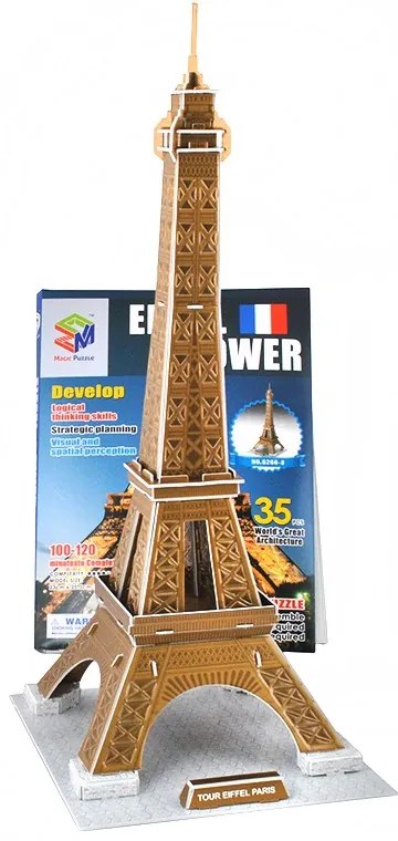 3D puzzle model Eiffelova veža, isot1383