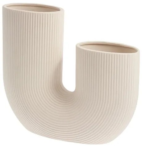 Storefactory Porcelánová váza STRÅVALLA Beige