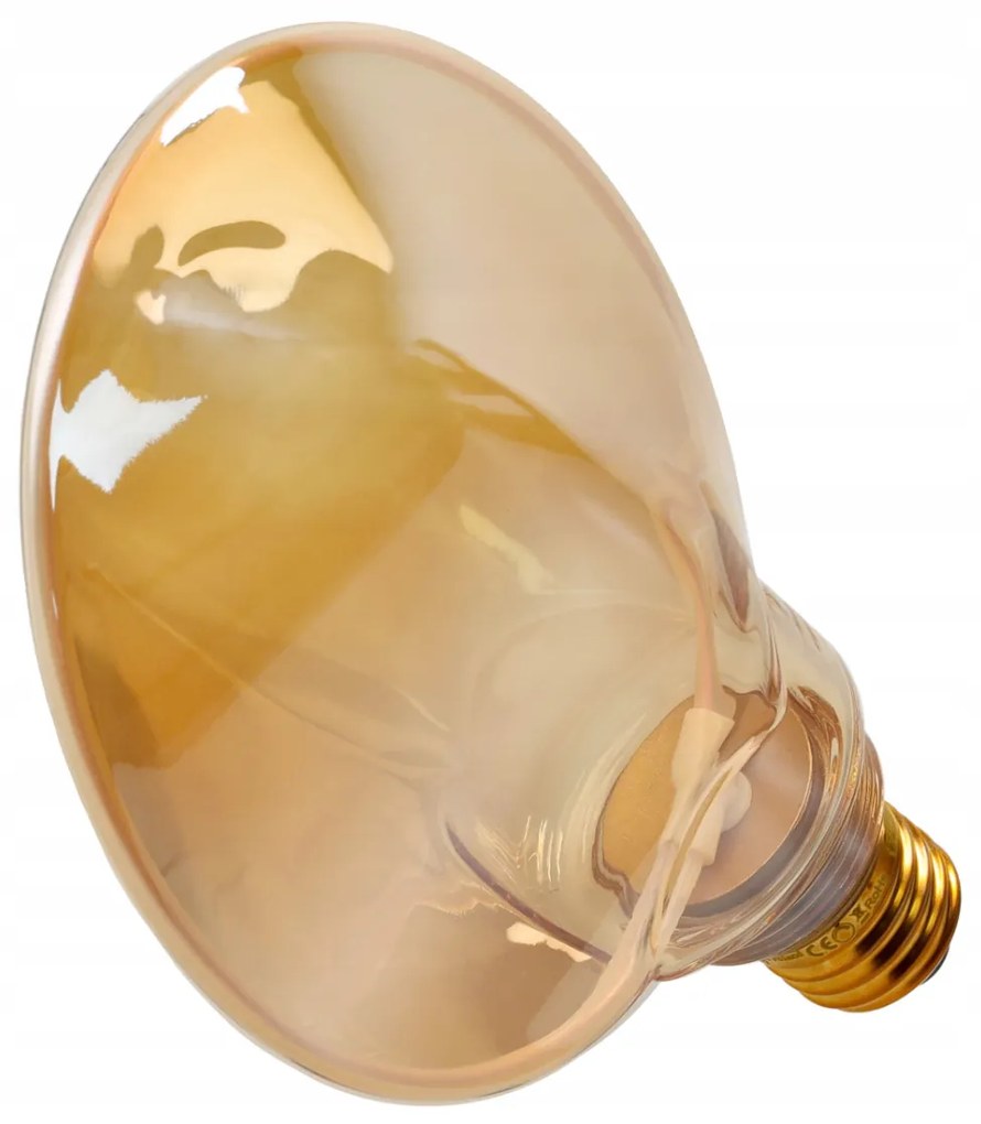 ECOLIGHT Dekoratívna LED žiarovka E27 4W 200lm G130 Amber Retro - rada ZERO