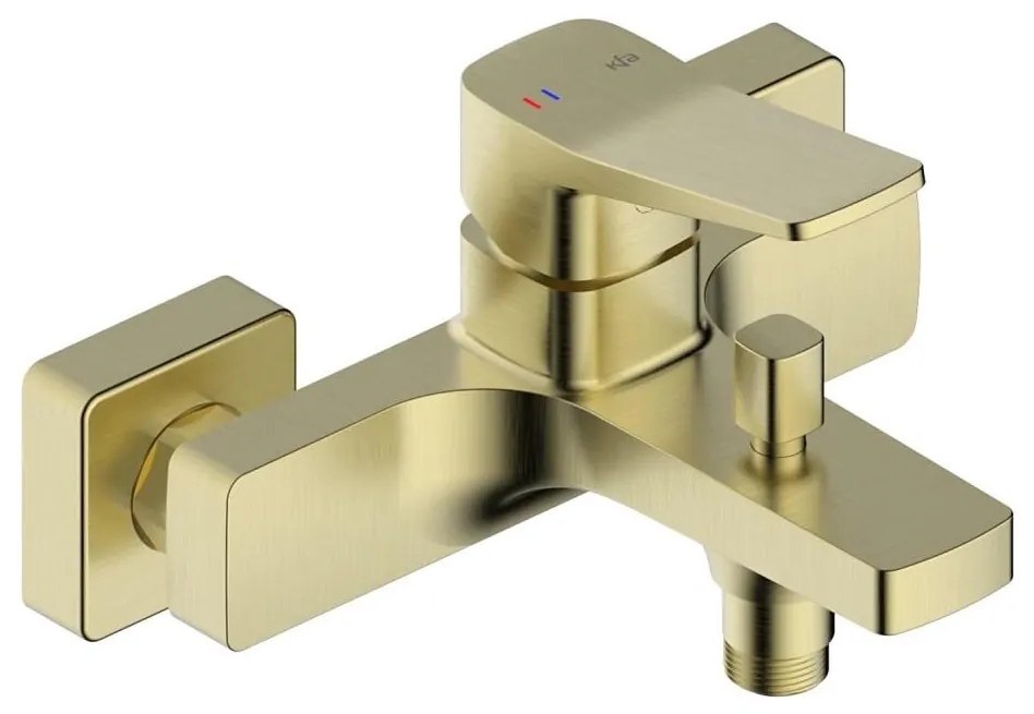 KFA Armatura 4524-010-31 - Vaňová batéria MALAGA, kartáčované zlato