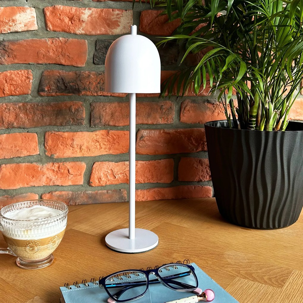 Toolight Toolight, LED nočná stolová lampa, 5W, APP1363-T, biela, OSW-08626