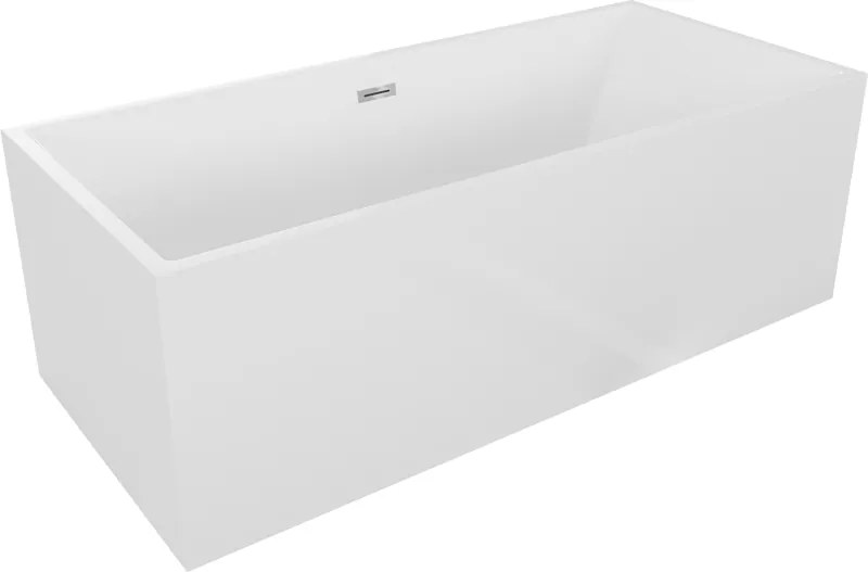 Mexen Vigo vaňa 178,5x80 cm, biela, odtok chróm